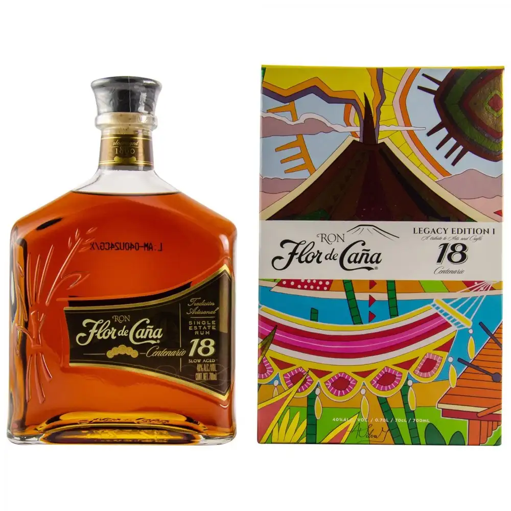 Flor de Caña 7 Años Gran Reserva Rum - Rated 6.3 RX437 | RumX