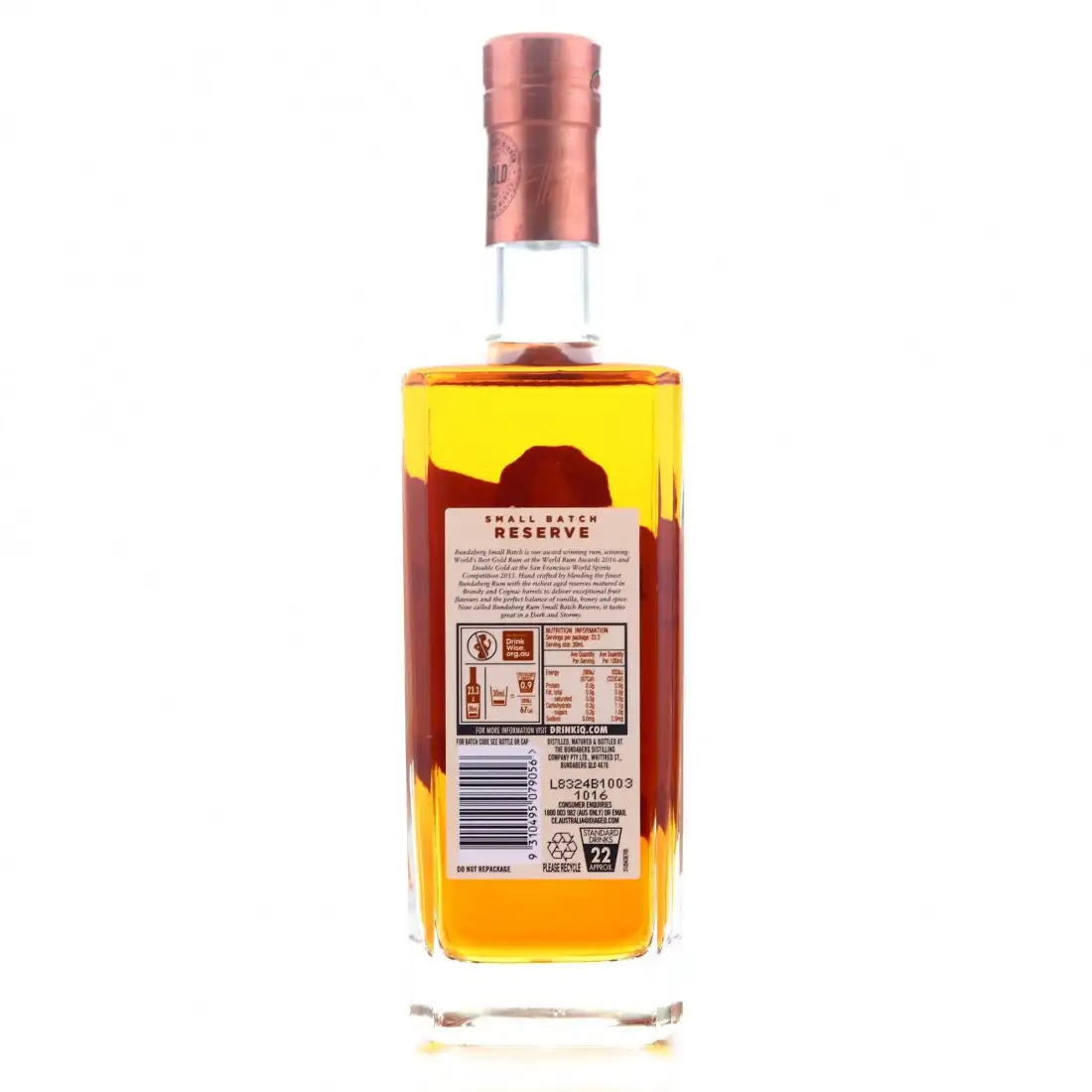 Hochauflösendes Bild der Flasche
