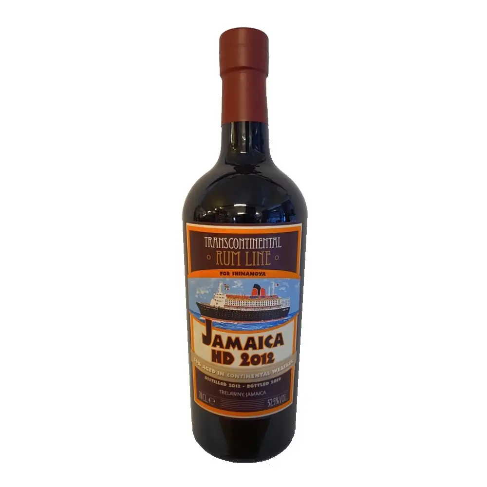 Image of the front of the bottle of the rum Jamaica HD (Selected by Fine Spirits)