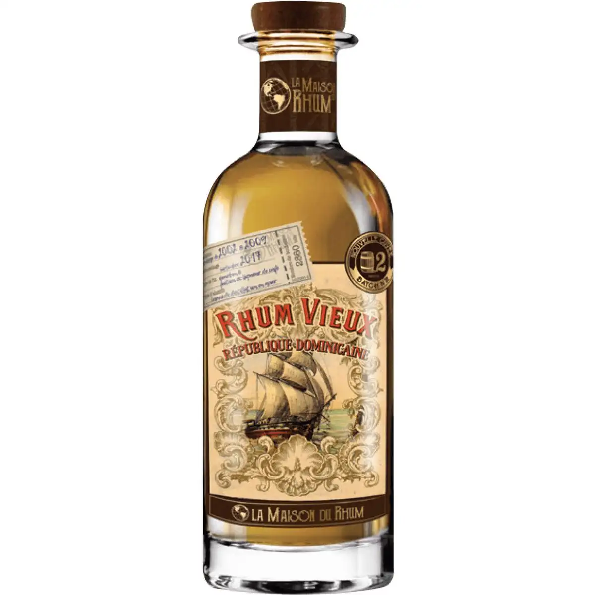 Image of the front of the bottle of the rum La Maison du Rhum #2