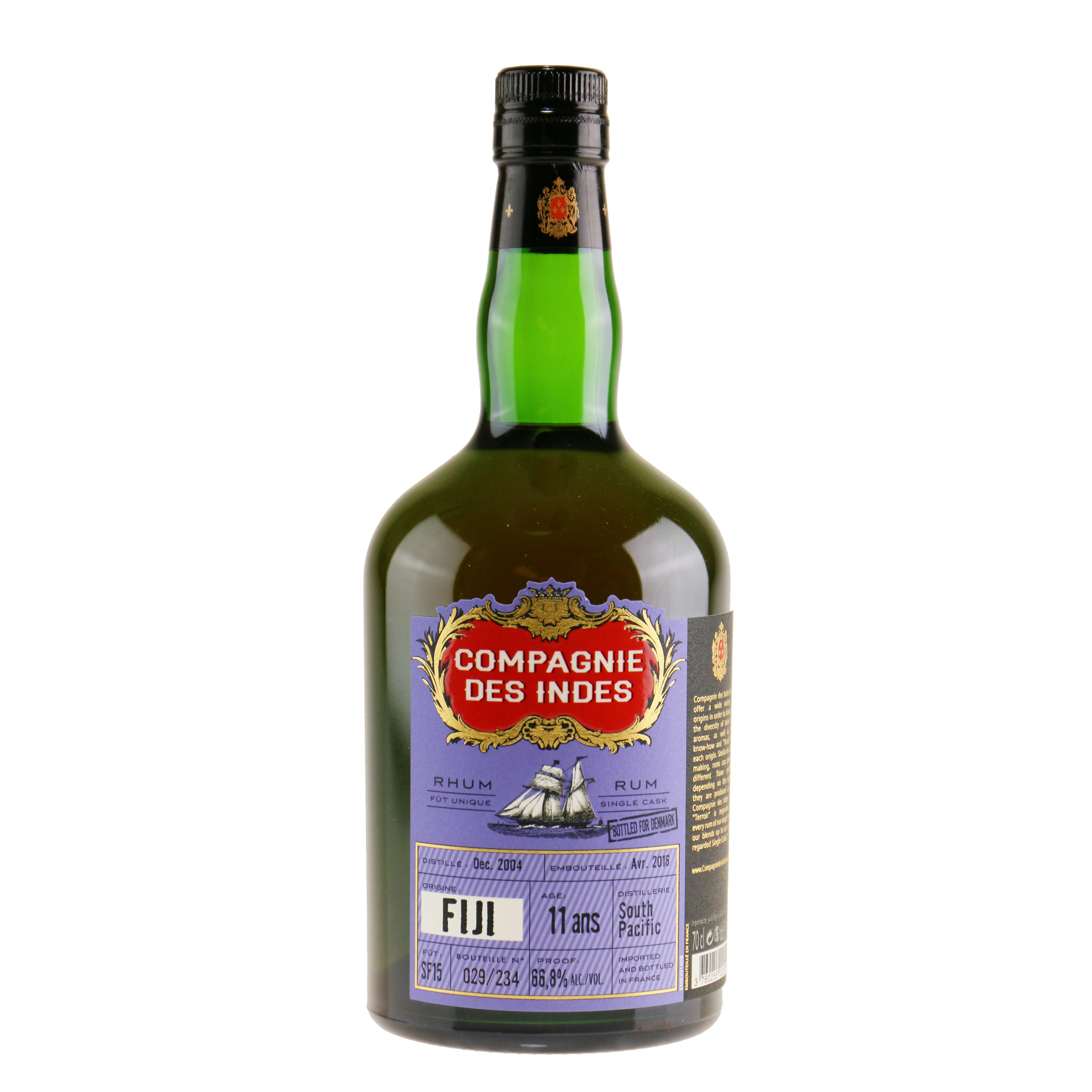 Bottle of Fiji (Bottled for Denmark)