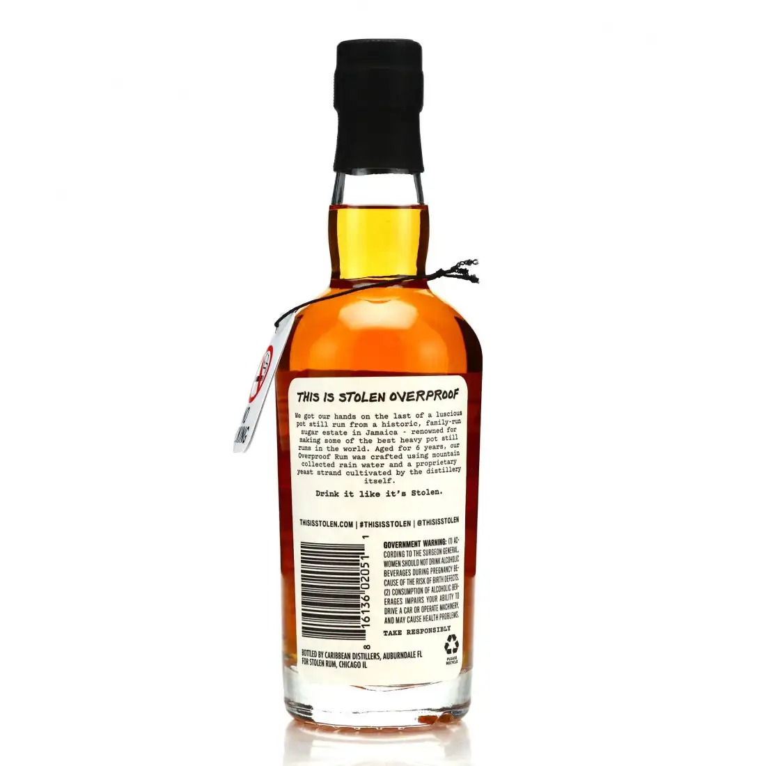 Hochauflösendes Bild der Flasche