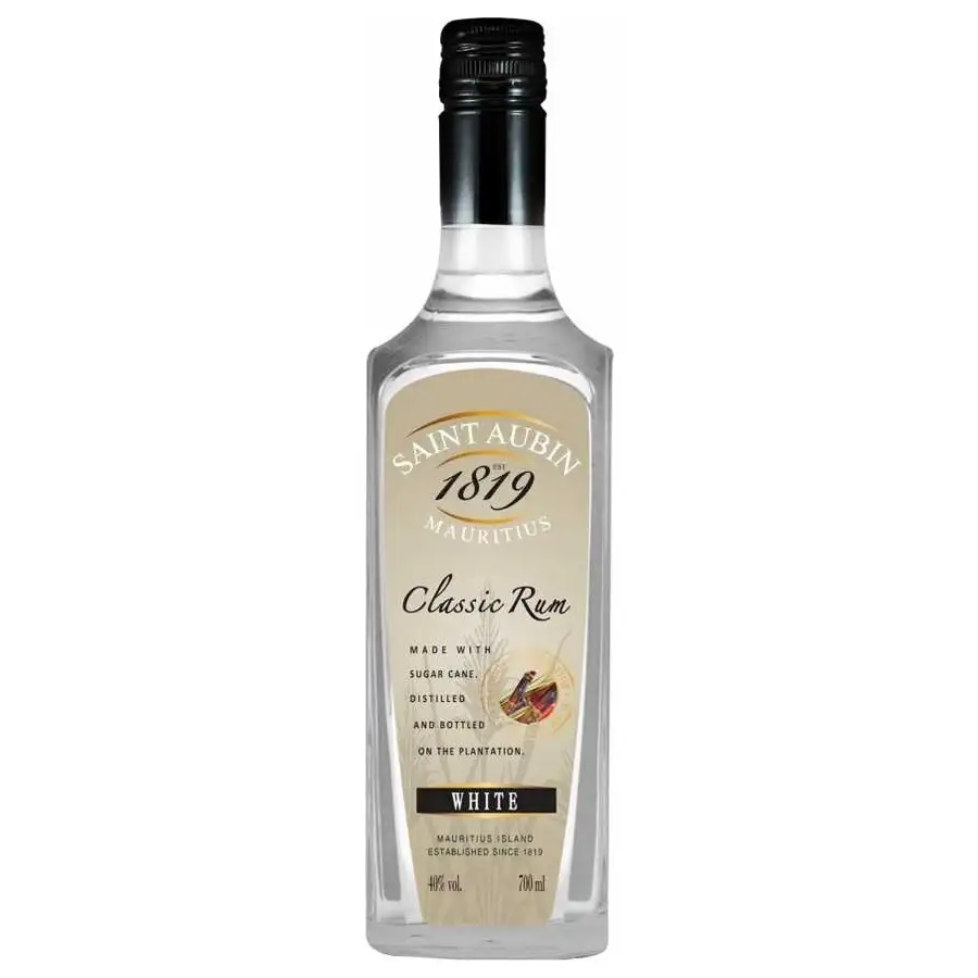 Image of the front of the bottle of the rumWhite Rum