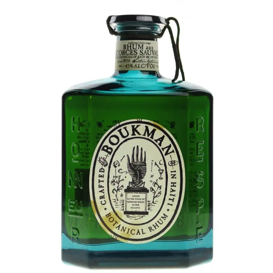 Image of the front of the bottle of the rum Botanical Rhum