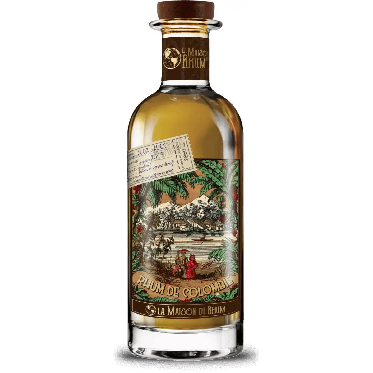 Image of the front of the bottle of the rum La Maison du Rhum #1