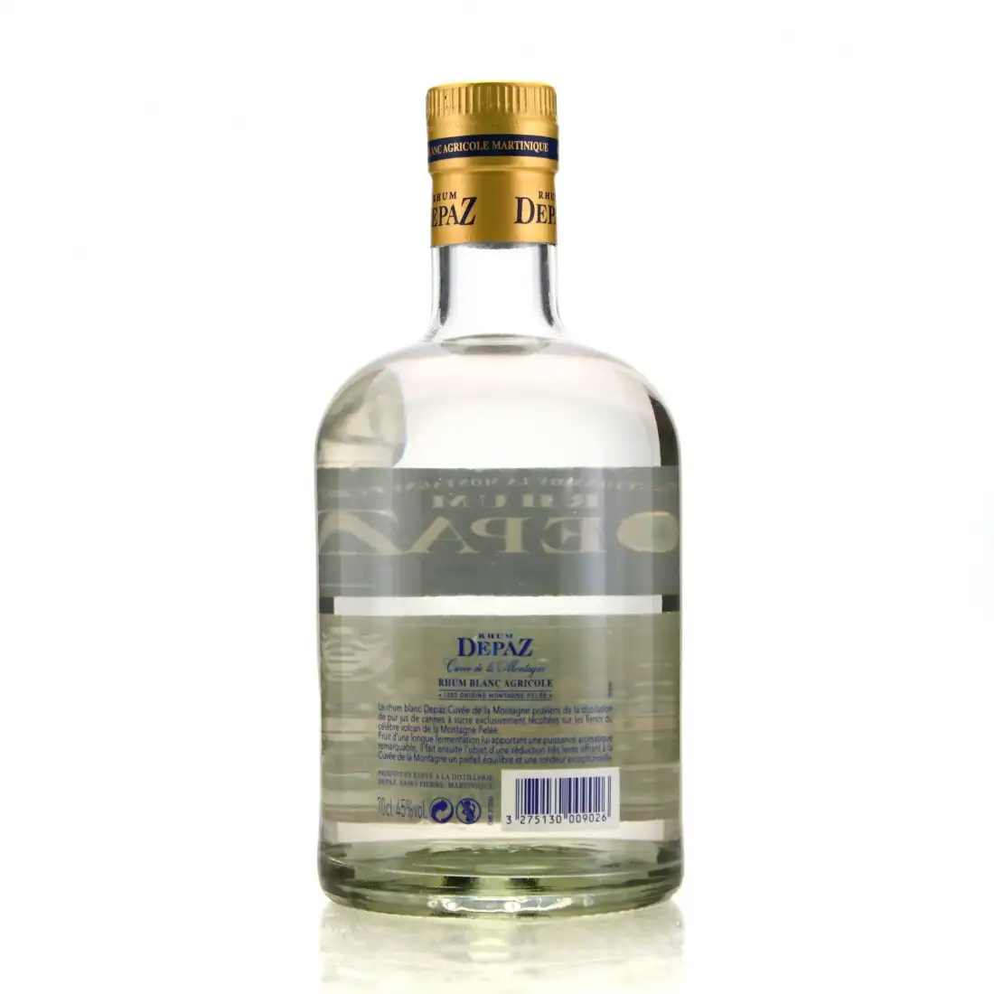 High resolution image of the bottle