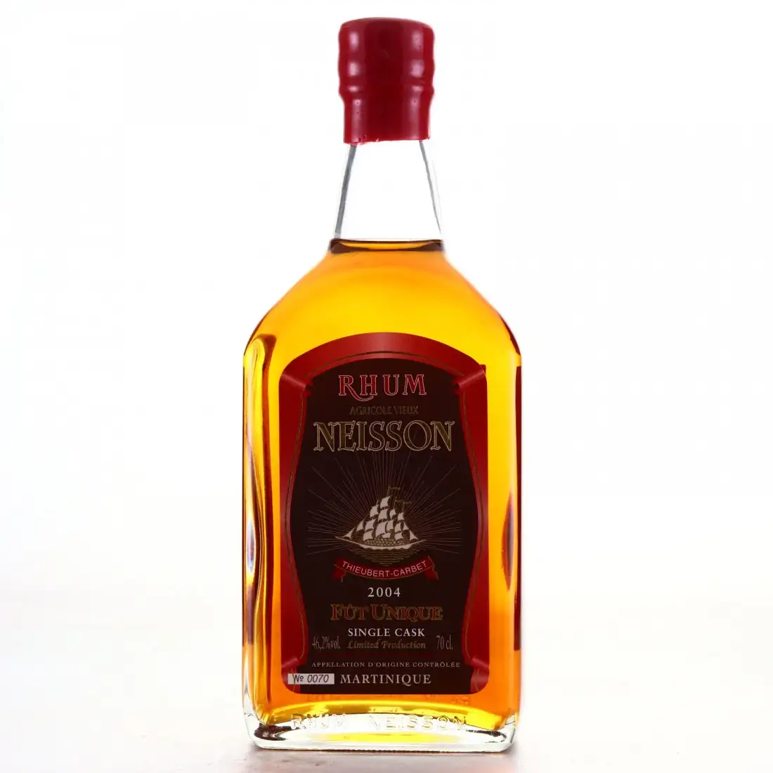 Image of the front of the bottle of the rum Fût Unique (Japan Import System)