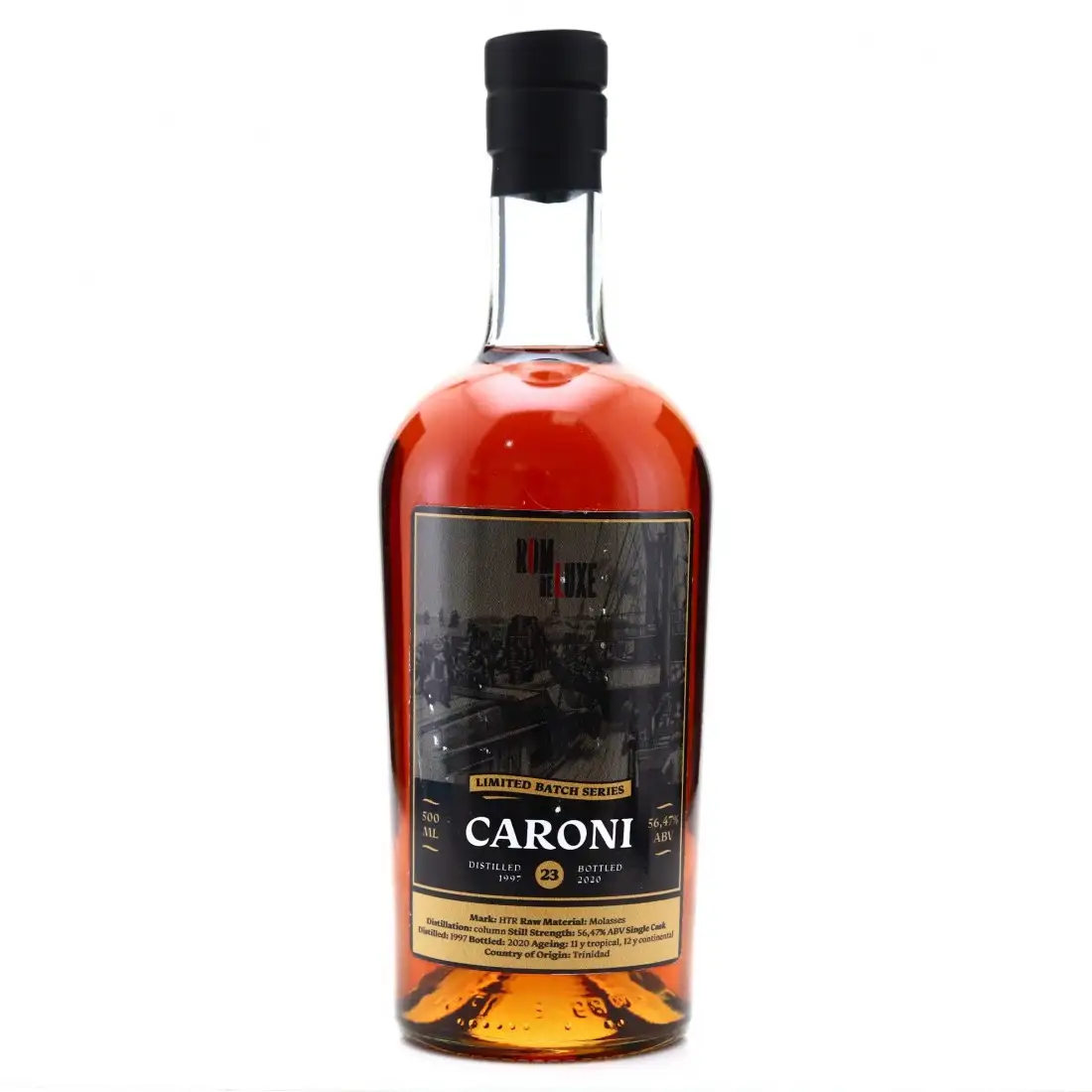 Image of the front of the bottle of the rum Limited Batch Series
