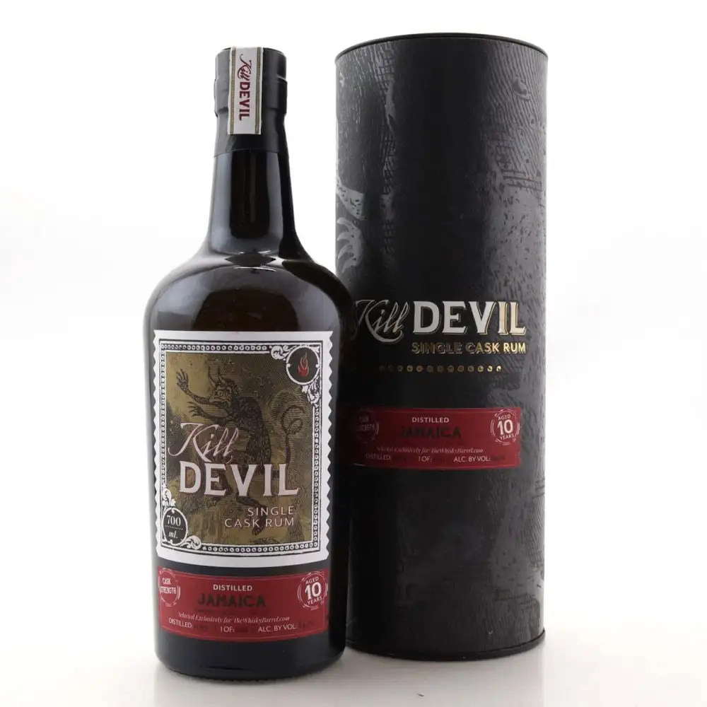 Image of the front of the bottle of the rum Kill Devil (The Whisky Barrel) C<>H