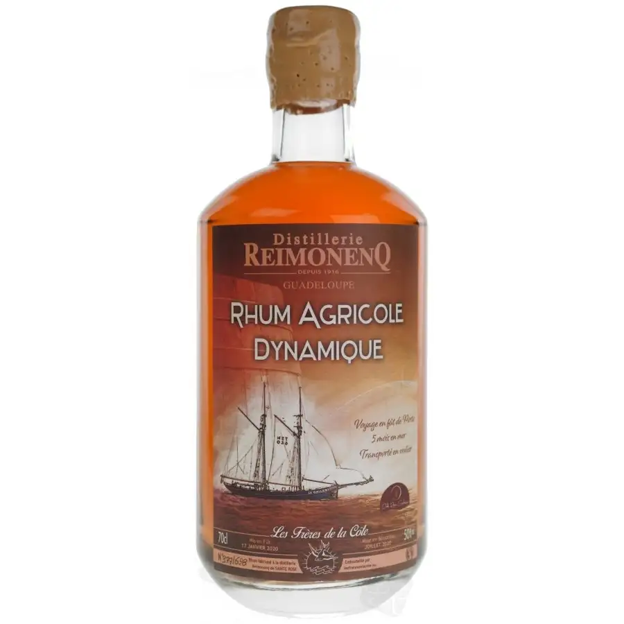 Image of the front of the bottle of the rum Rhum Agricole Dynamique
