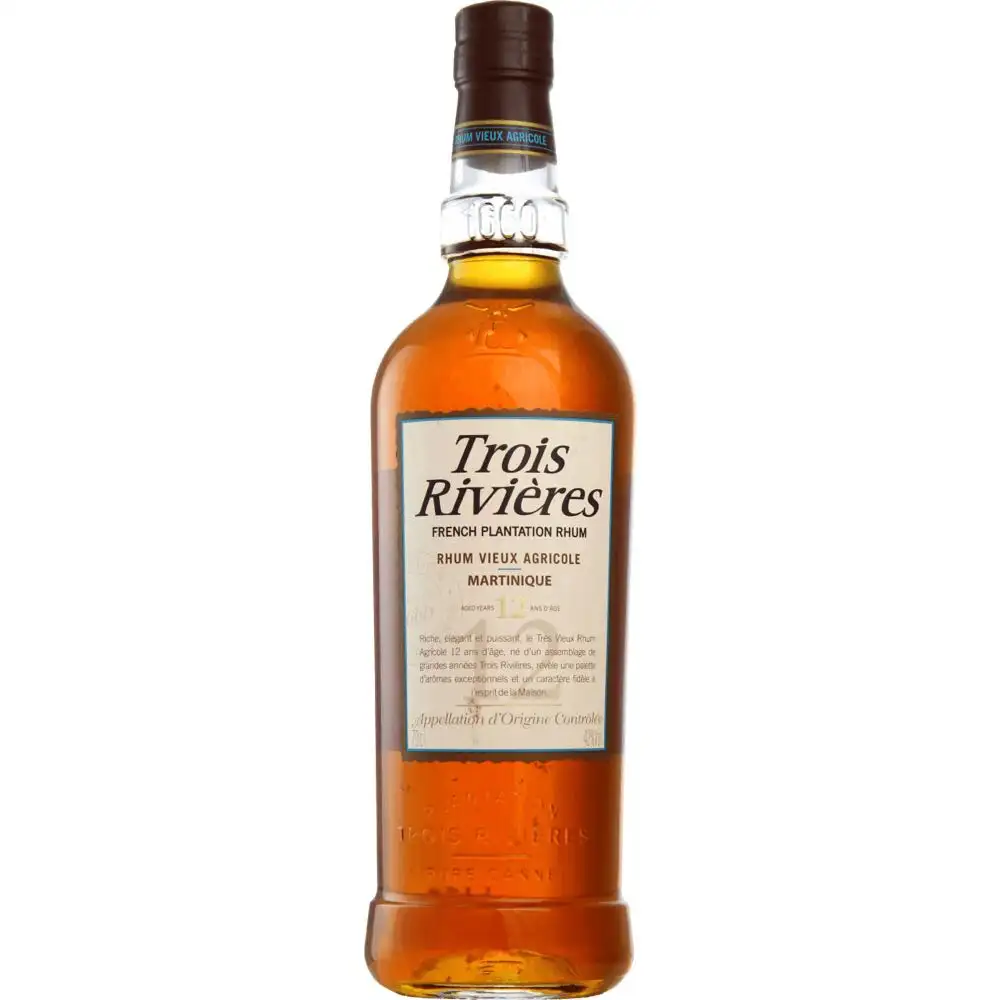 Trois Rivières Rhum Vieux Agricole - Aged 12 Years 70 CL 42% - Rasch Vin &  Spiritus