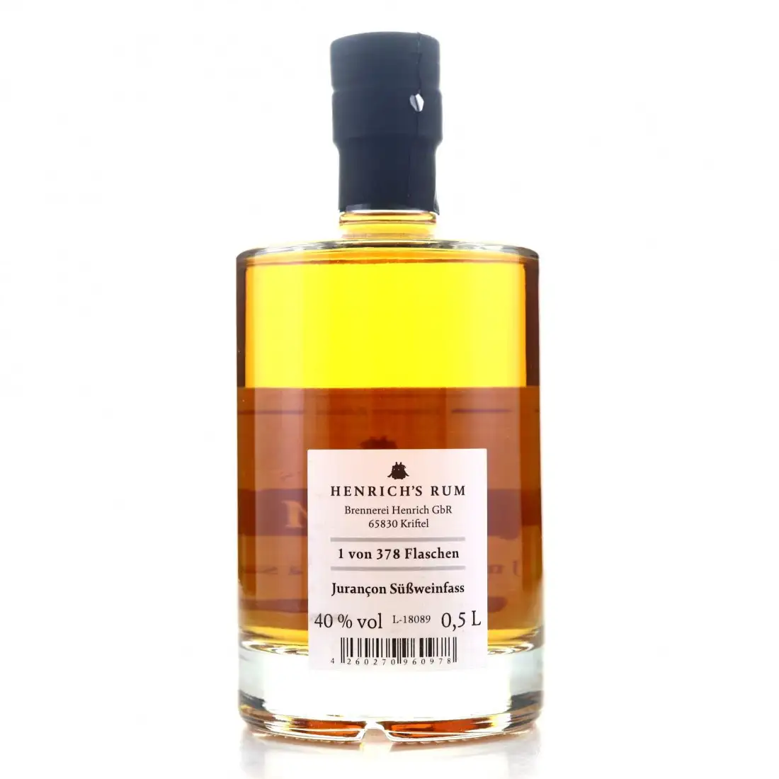Hochauflösendes Bild der Flasche