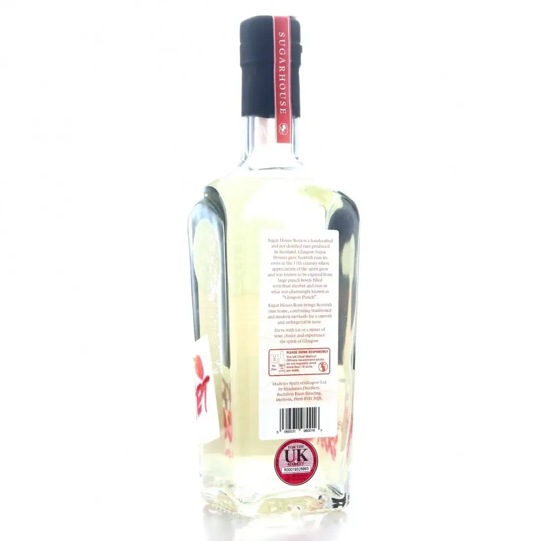Hochauflösendes Bild der Flasche
