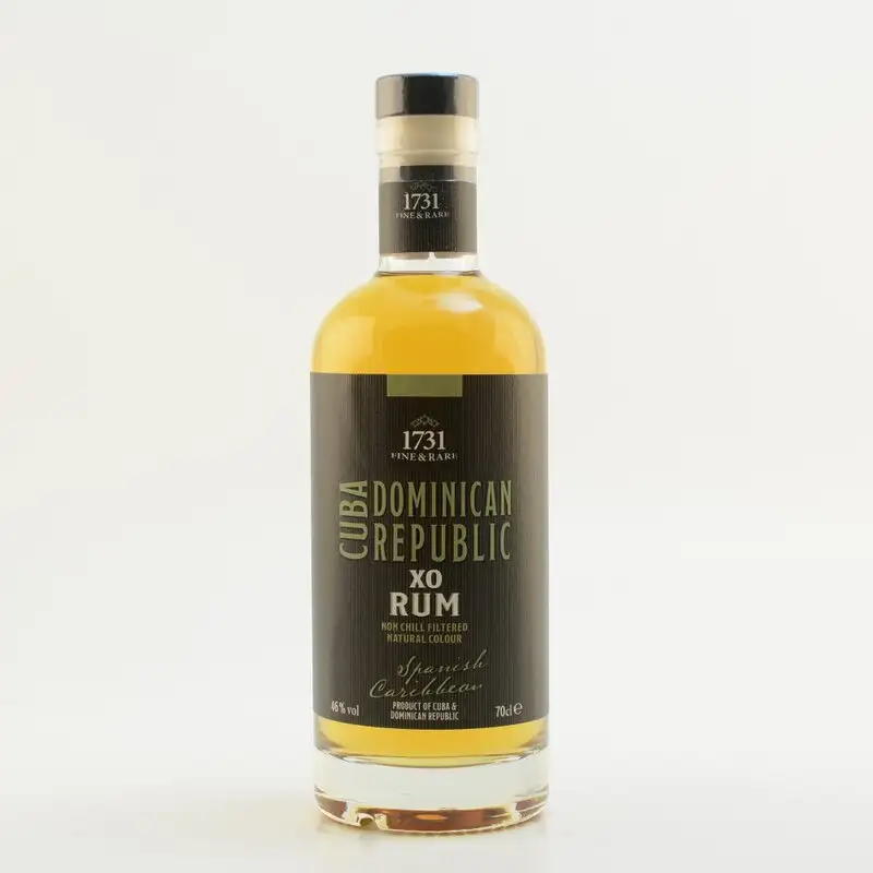Image of the front of the bottle of the rumCuba Dominican Republic XO Rum