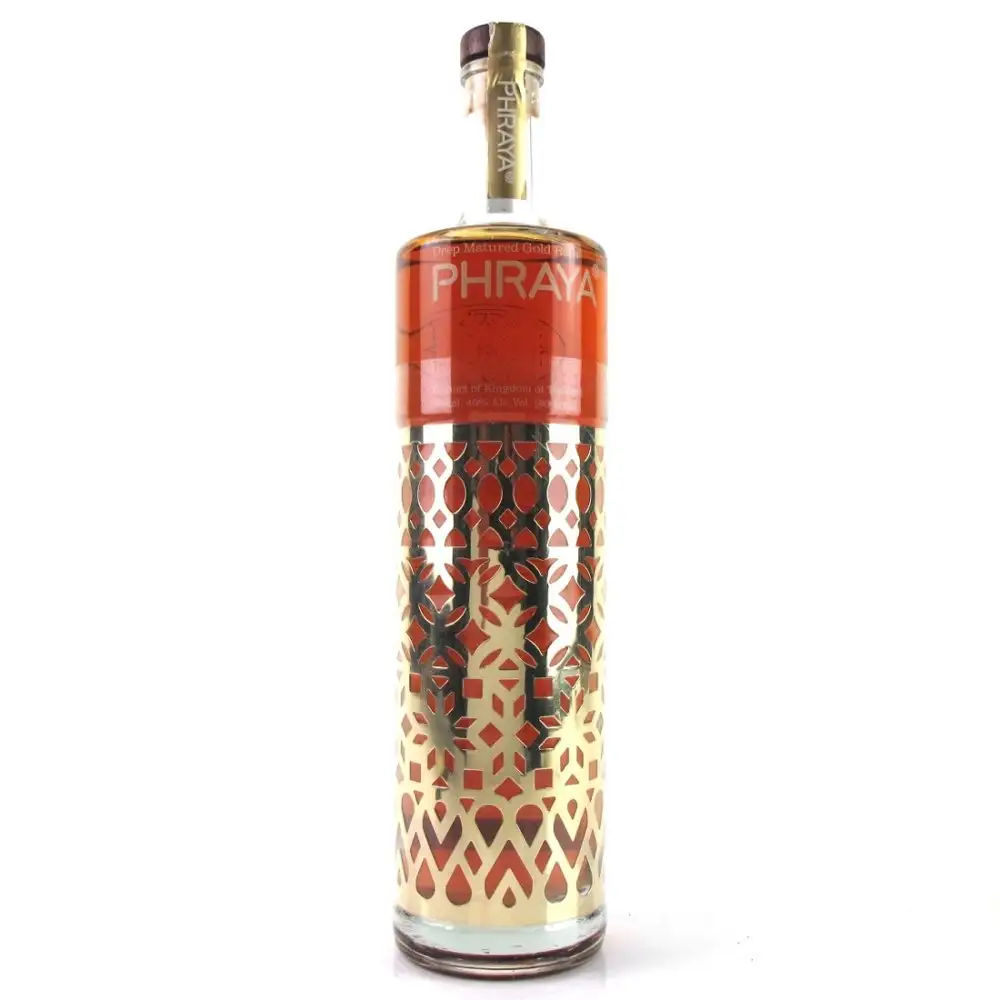 Image of the front of the bottle of the rum Phraya Deep Matured Gold Rum