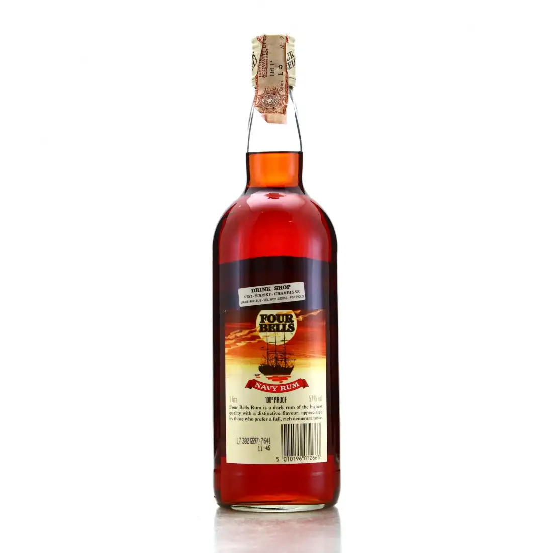 Hochauflösendes Bild der Flasche