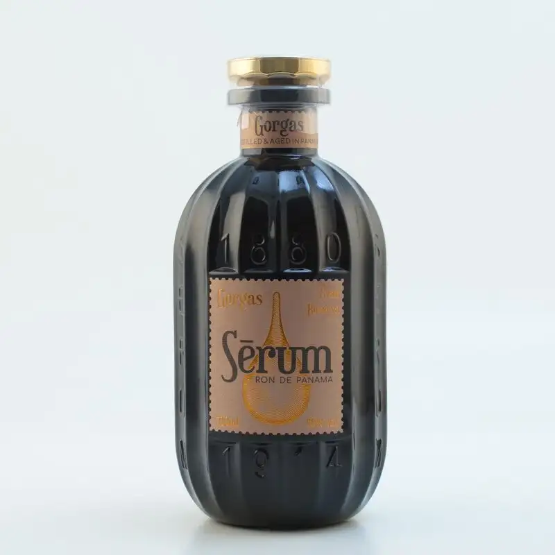 Image of the front of the bottle of the rum SéRum Gorgas Gran Reserva