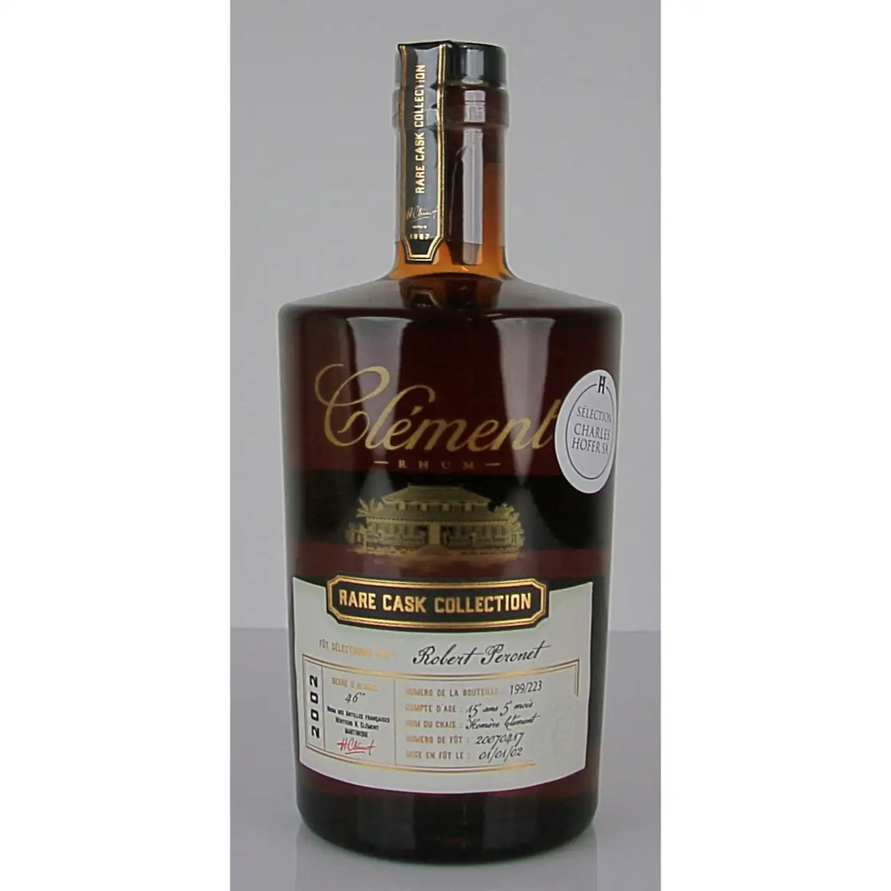 Rhum Vieux HSE Single Cask Cuvée Christian de Montaguère 53,5