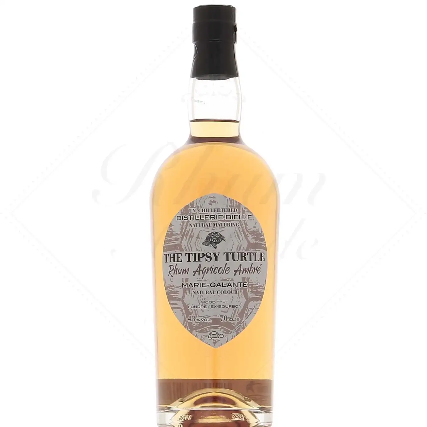 Image of the front of the bottle of the rum The Tipsy Turtle