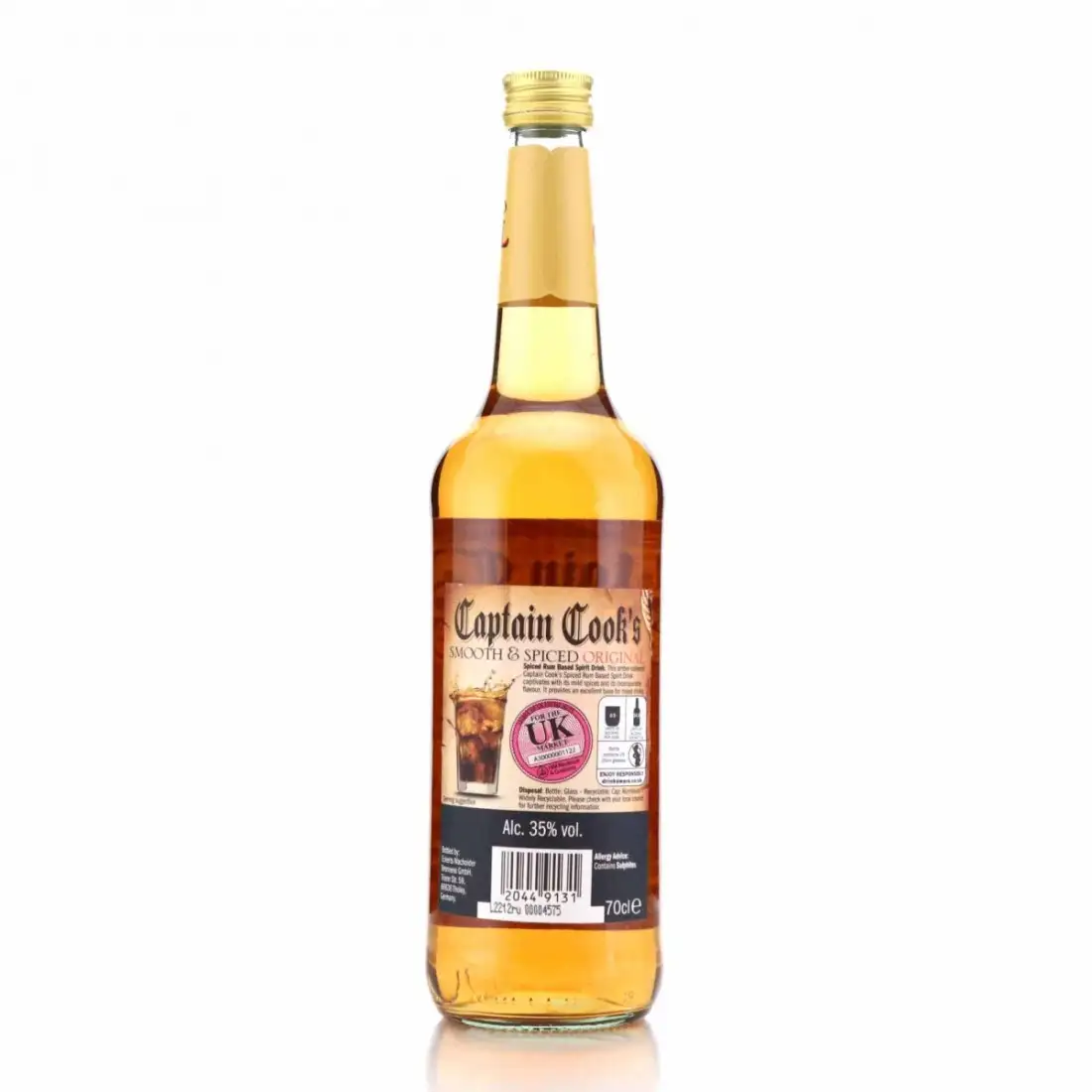 Hochauflösendes Bild der Flasche