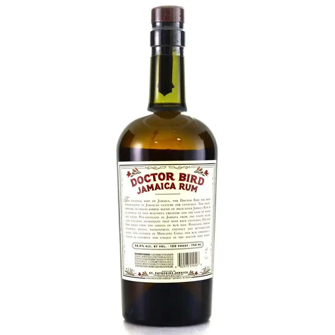 Worthy Park Doctor Bird Jamaica Rum 50 RX7211 RumX