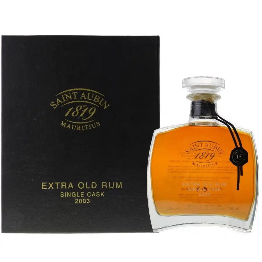 Image of the front of the bottle of the rum Single Cask