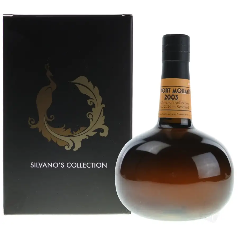 Image of the front of the bottle of the rum Private Stock of Silvano