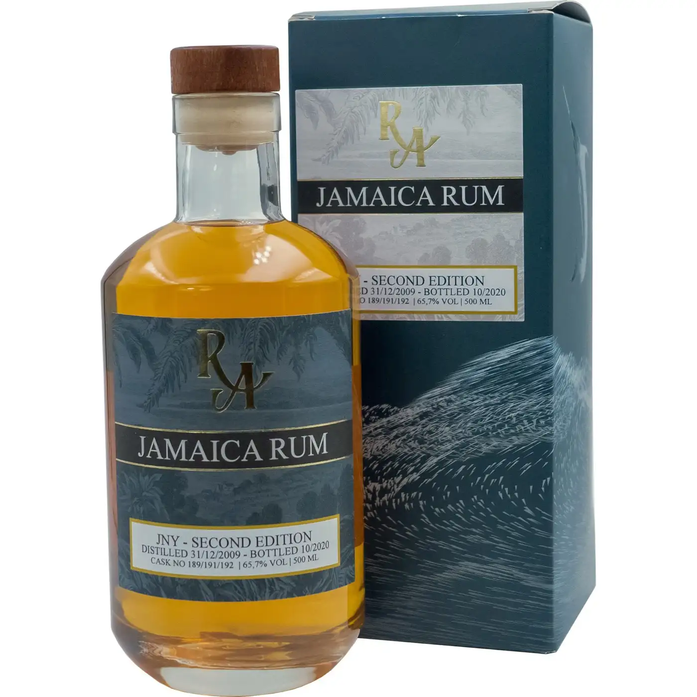 Image of the front of the bottle of the rum Rum Artesanal Jamaica Rum