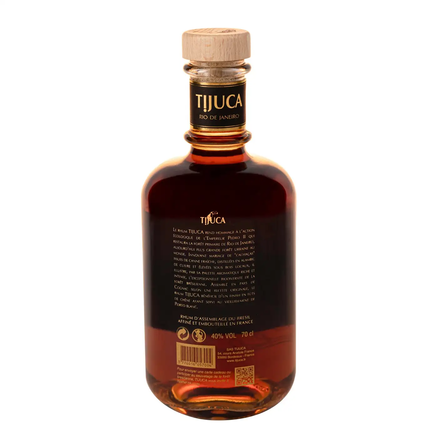 Tijuca Tijuca - Brazilian Blended Rum 40%, RX7276