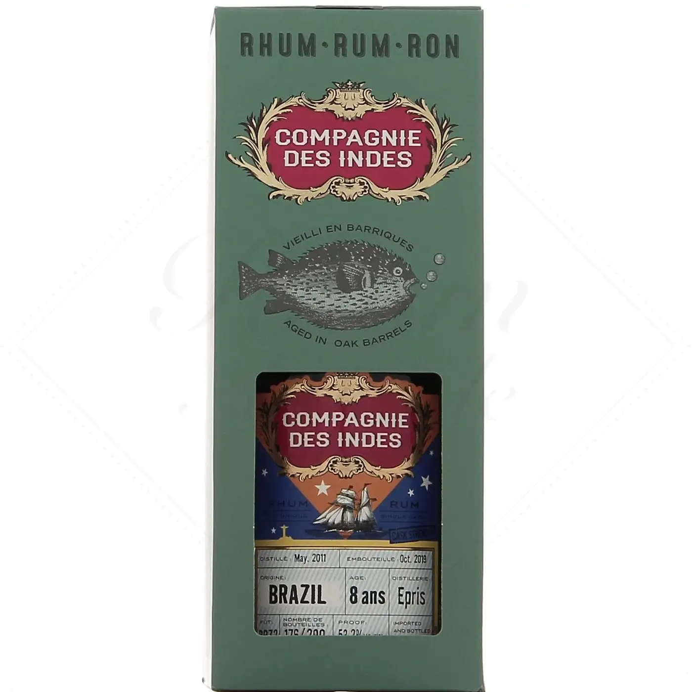 Latino Rum 5yr - Compagnie des Indes Rating 7.2 RX438 | RumX