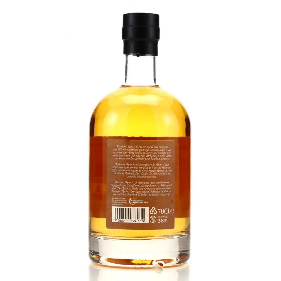 Hochauflösendes Bild der Flasche