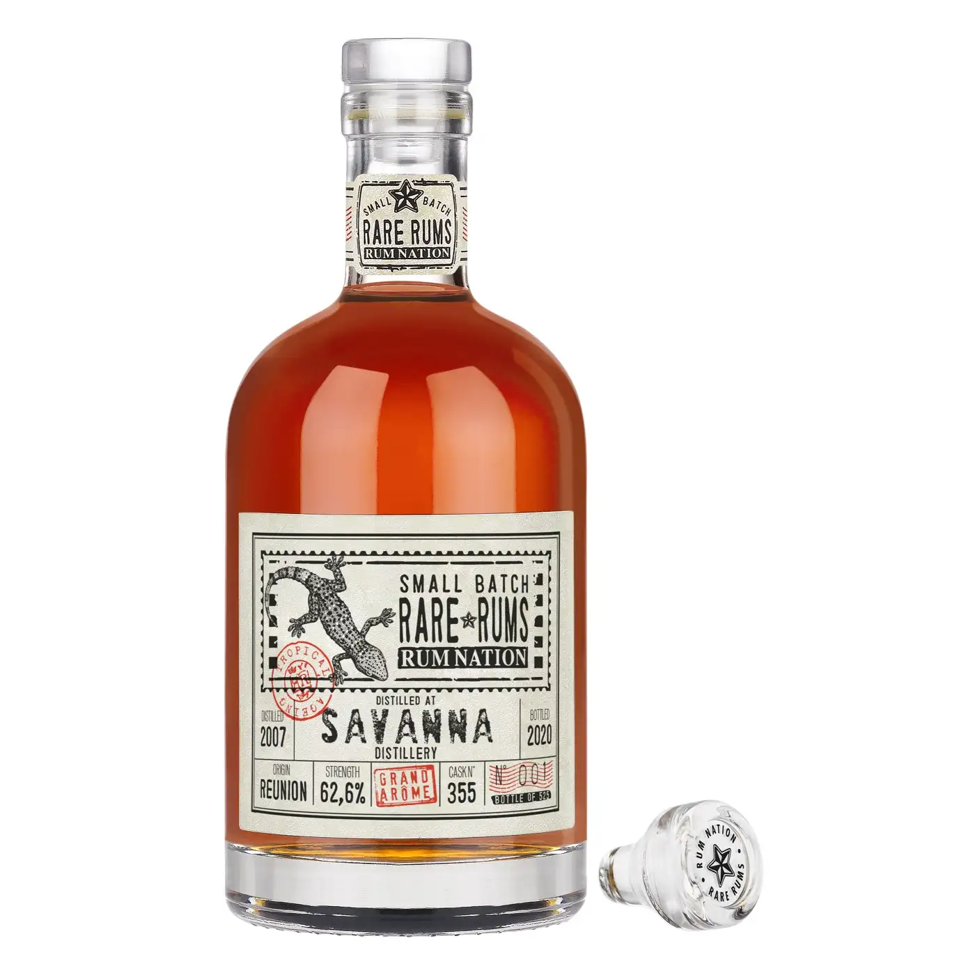 Image of the front of the bottle of the rumSmall Batch Rare Rums Grand Arôme