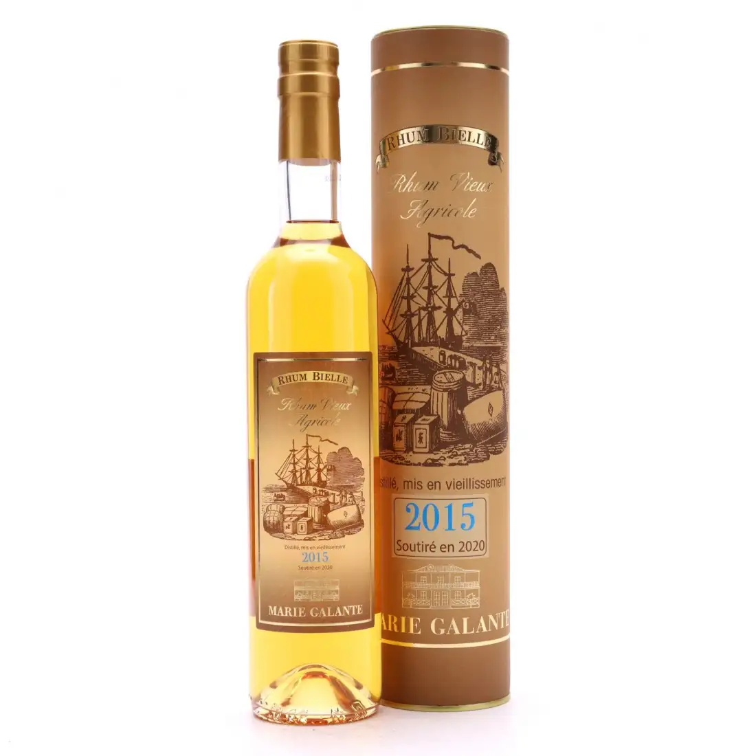 Image of the front of the bottle of the rumRhum Vieux Agricole