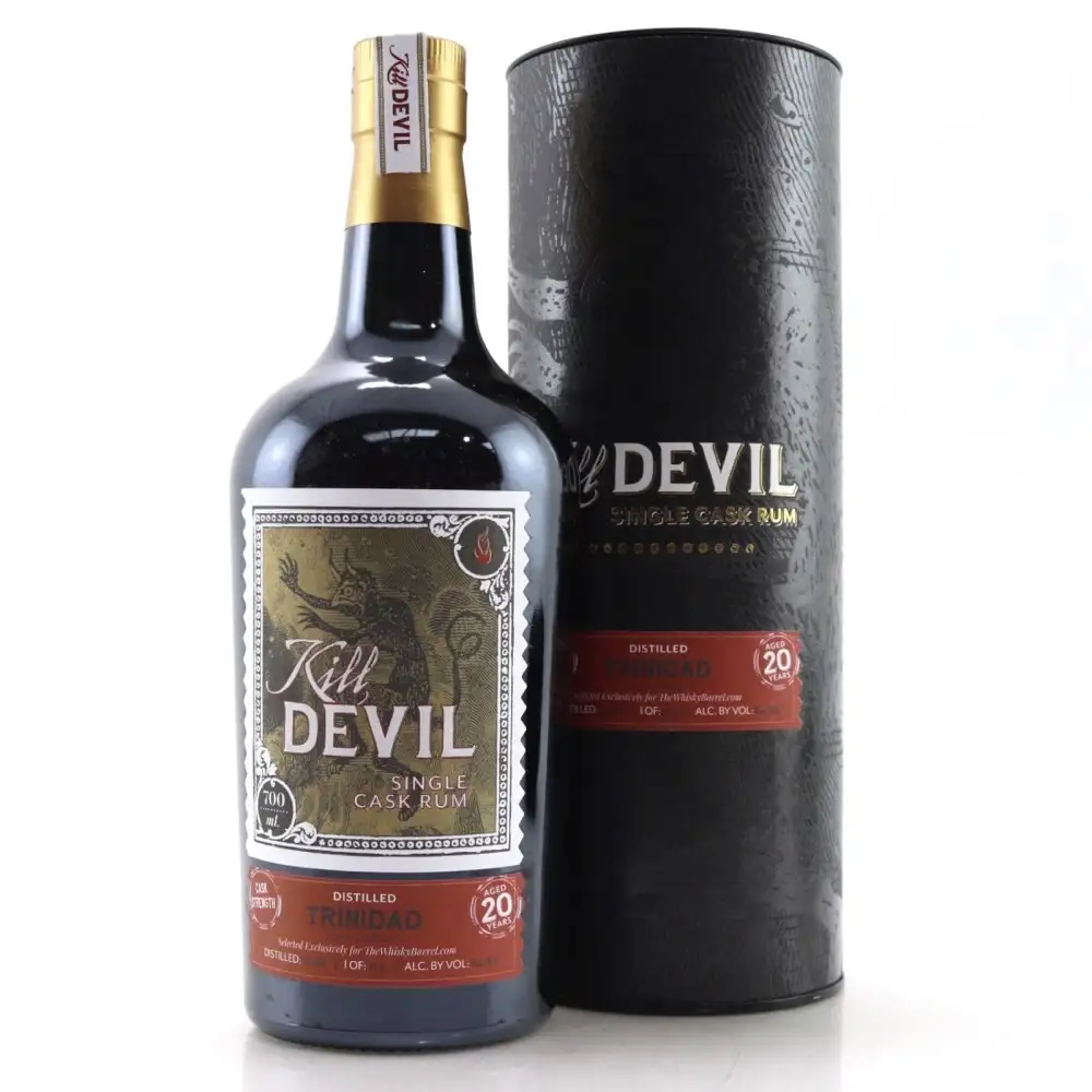 Image of the front of the bottle of the rum Kill Devil (The Whisky Barrel) HTR