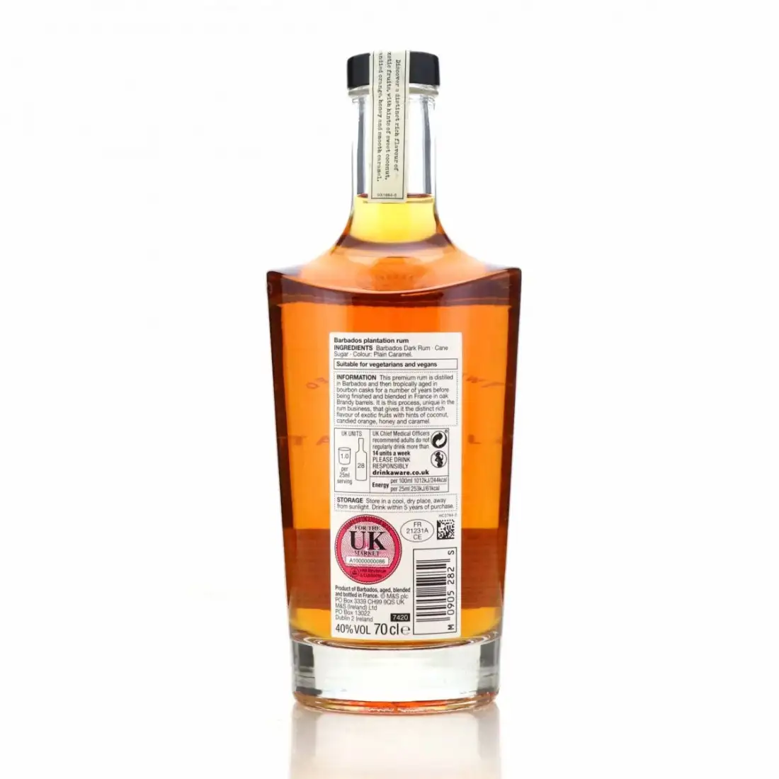 High resolution image of the bottle