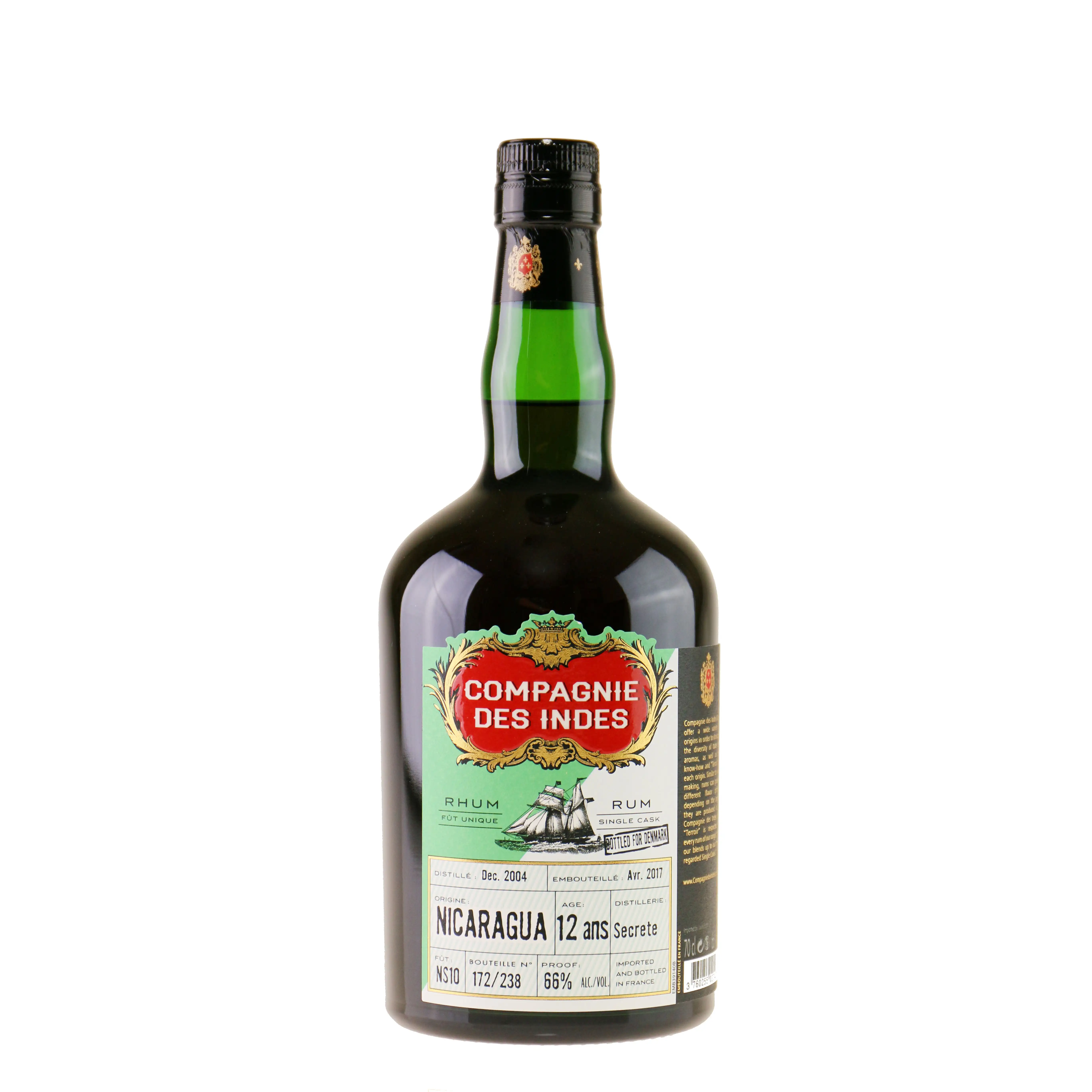Hochauflösendes Bild der Flasche