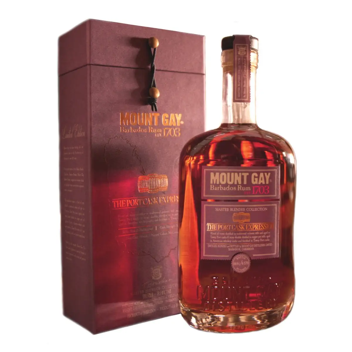 Image of the front of the bottle of the rumMaster Blender Collection - Port Cask Expression