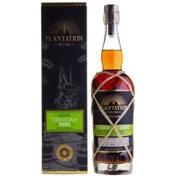 Image of the front of the bottle of the rum Plantation Trinidad (Belux Tour)