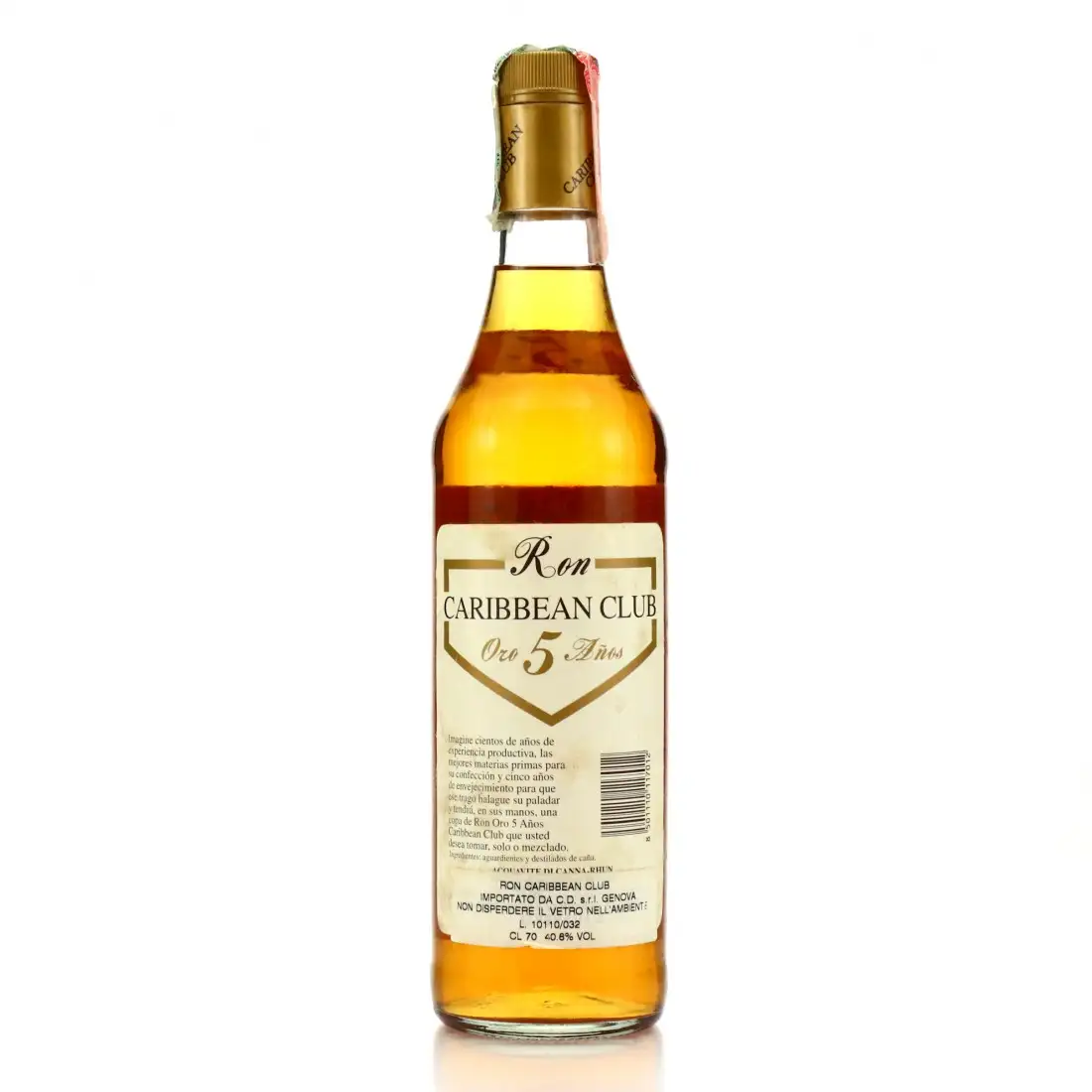 Hochauflösendes Bild der Flasche