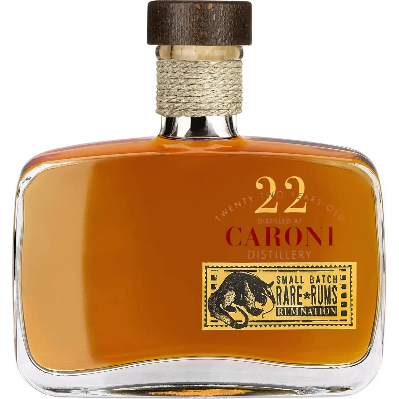 Image of the front of the bottle of the rum Small Batch Rare Rums