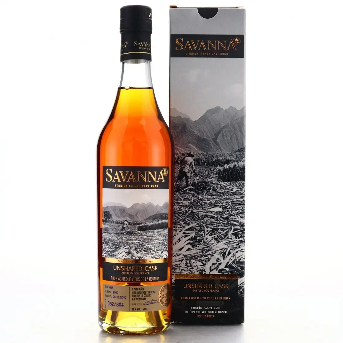 Image of the front of the bottle of the rumUnshared Cask for France (LMDW)