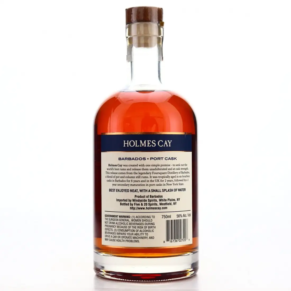 Hochauflösendes Bild der Flasche