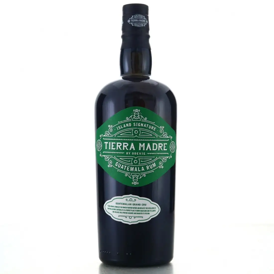 Image of the front of the bottle of the rum Island Signature Tierra Madre Gran Reserva