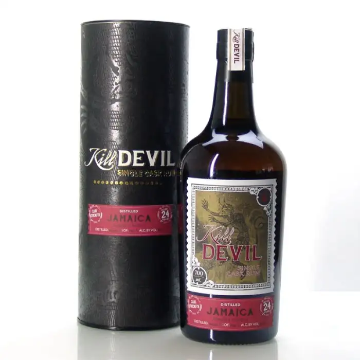 Image of the front of the bottle of the rum Kill Devil HLCF