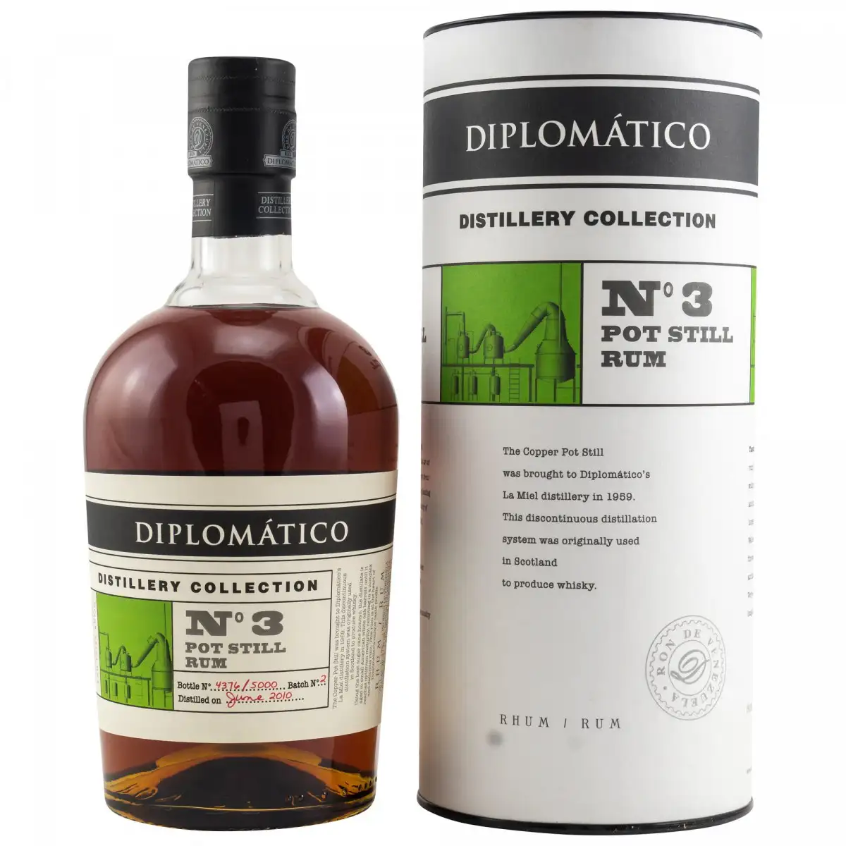 Diplomático Planas 6-Year Rum - Rated 6.7/10 RX486 | RumX