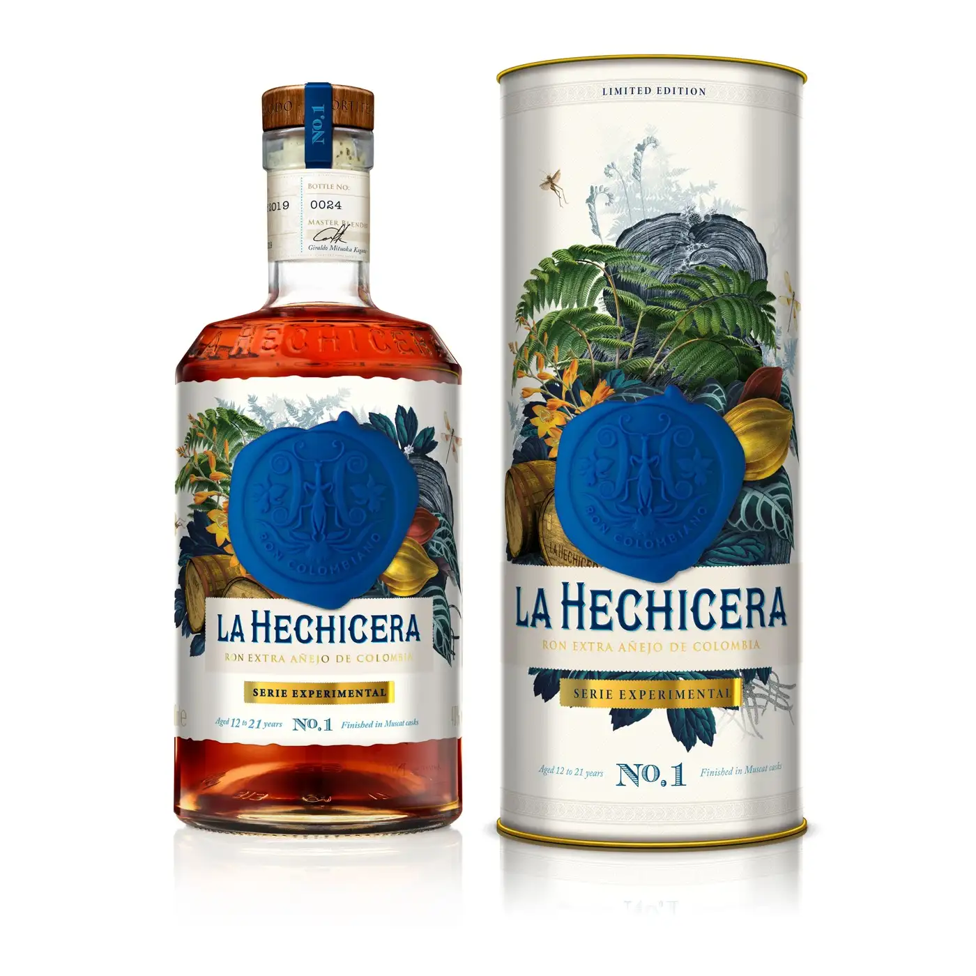 La Hechicera Experimental No.1: 43% ABV, 21y - RX808 | RumX