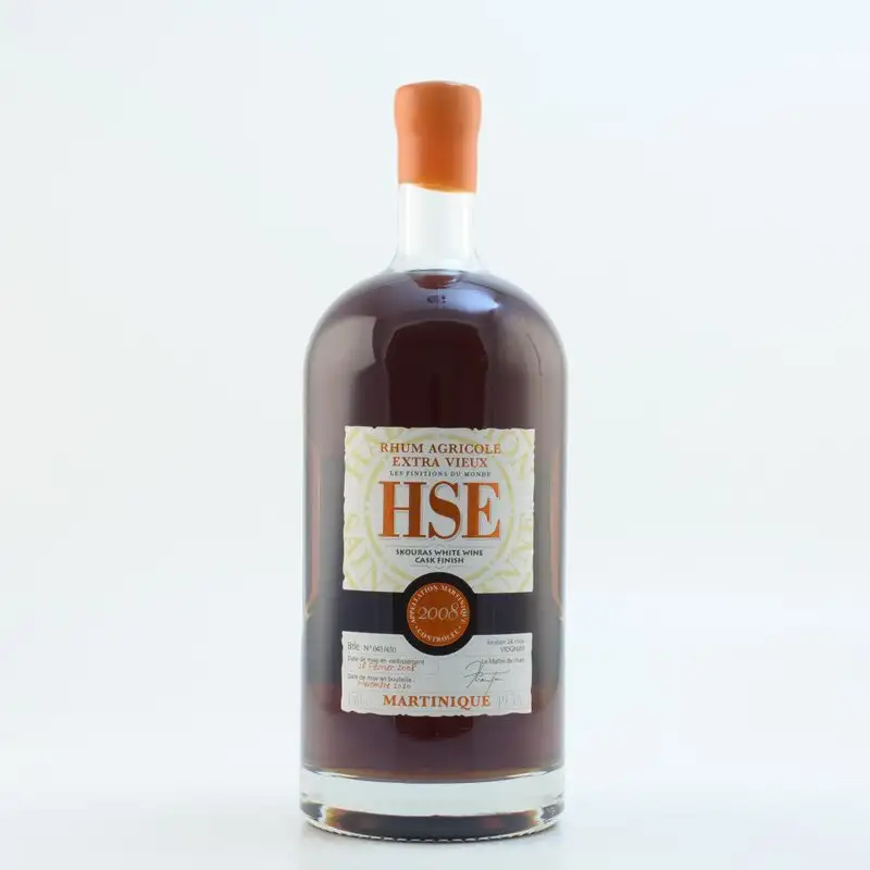 Image of the front of the bottle of the rumHSE Skouras White Wine Cask Finish