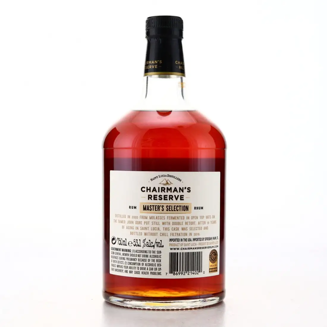 Hochauflösendes Bild der Flasche