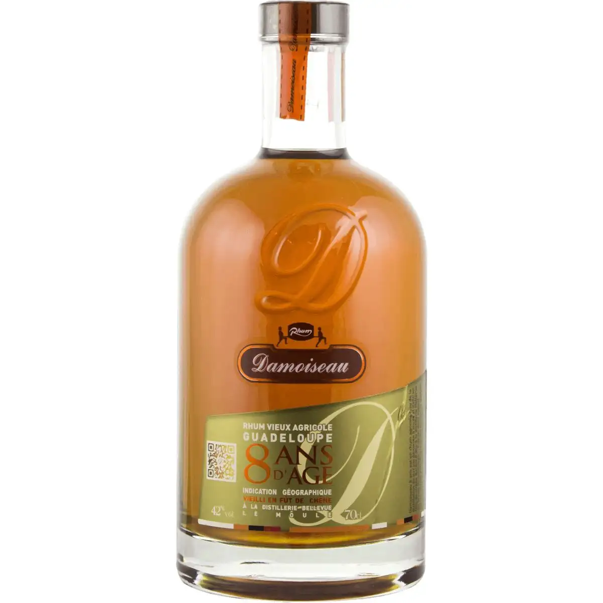 Rhum ambré gold - Les Rhums Damoiseau