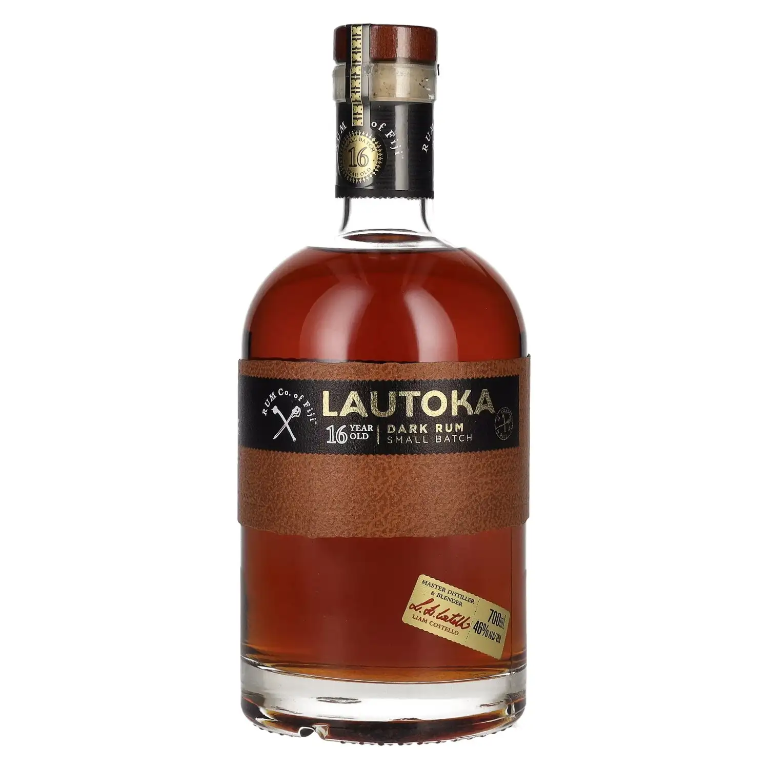 Image of the front of the bottle of the rumLautoka